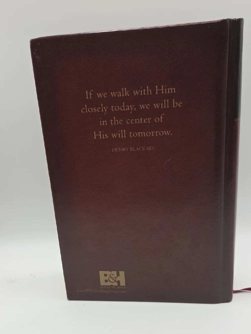 Experiencing God Day by Day Devotional Notebook - Burgundy